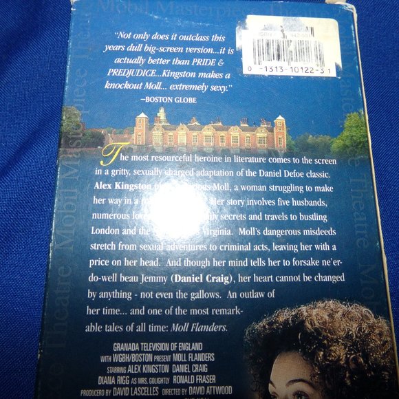 Vintage PBS Mobile Masterpiece Theatre Moll Flanders 2 VHS Video Tape Movie Set - Picture 9 of 12